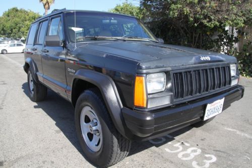 1996 jeep cherokee sport 4wd suv automatic 6 cylinder  no reserve