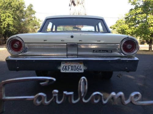 Ford fairlane 500  1964 rust free california time capsule (original v8) 65 66