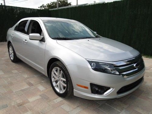 10 fusion sel microsoft sync s e l 1 owner very clean sedan power package sel