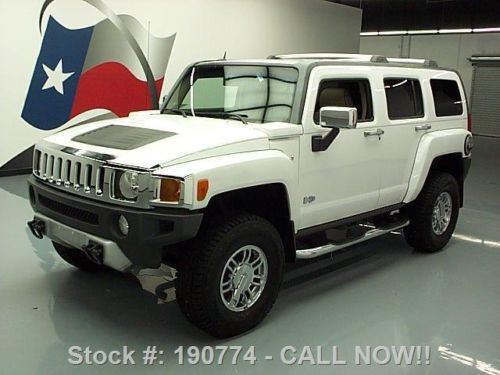 2008 hummer h3 alpha 5.3l 4x4 leather sunroof rear cam texas direct auto