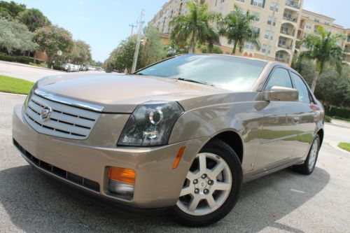 2007 cadillac cts 3.6-1-owner-fla-kept-every option-nav-lowest miles in the usa!
