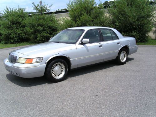 1999 mercury grand marquis ls loaded leather seats low miles no reserve 5 day!