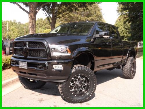 6.7l procomp lift 37in tires power running boards fender flares black out pkg