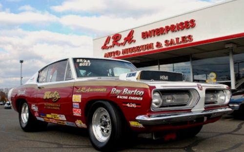 Plymouth barracuda super stock hemi b029 1 of 50 with tons of history, wont last