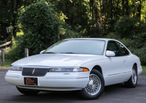 1996 lincoln mark viii v8 coupe super low 24k miles carfax florida car! v8 clean