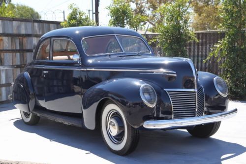 1939 mercury eight coupe manual original