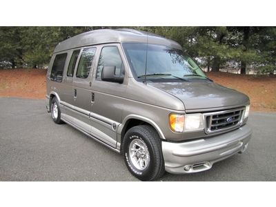 Luxury conversion van! limited! low mileage! new tires!high top! no reserve! 03