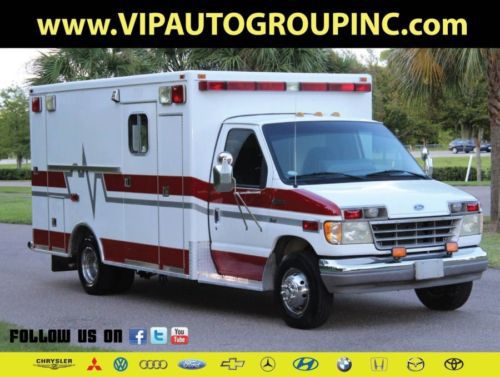 1994 ford e350 ambuance type iii diesel only 46k miles floirda truck like new