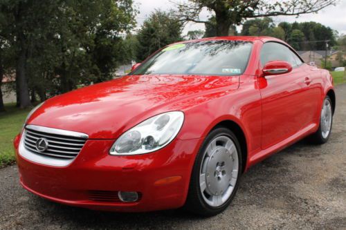 Sc430 convertible~1-owner~best color combo!!~serviced~low miles~40pics~must cc
