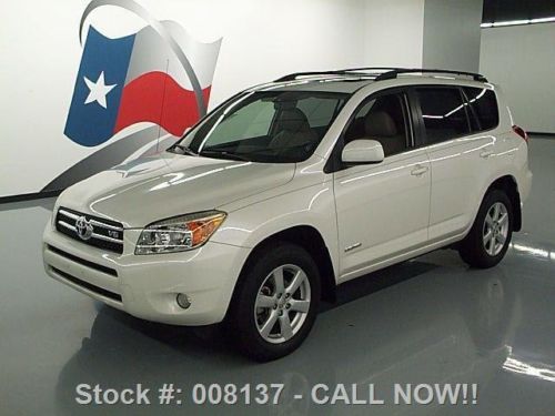 2007 toyota rav4 ltd v6 heated leather sunroof only 14k texas direct auto