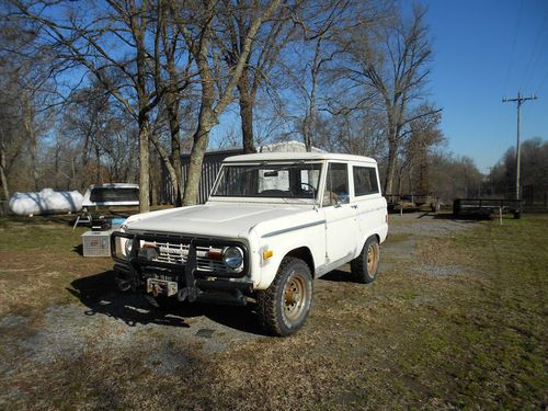 1977 ford bronco 4 wh dr, 302 v8, automatic, pwr. steering &amp; pwr. brakes