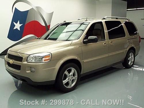 2005 chevy uplander lt 7-pass htd leather dvd only 46k texas direct auto