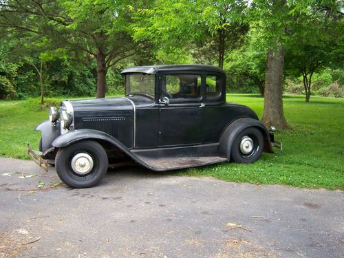 1930 ford model a coupe hot rod rat rod