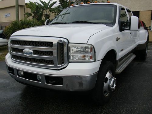 King ranch!!!crewcab 4dr 4x4 turbo diesel automatic dually loaded!!!!!