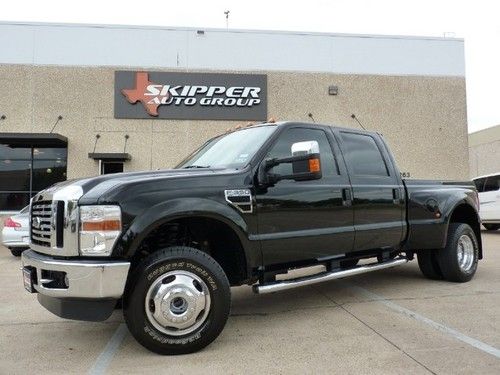 2008 ford f-350 drw 4x4 v10 lariat moonroof heated seats 1 owner short bed