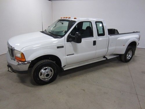 99 ford f350 dually 7.3l turbo diesel v8 auto 4x4 extended long 2 owner  80 pics