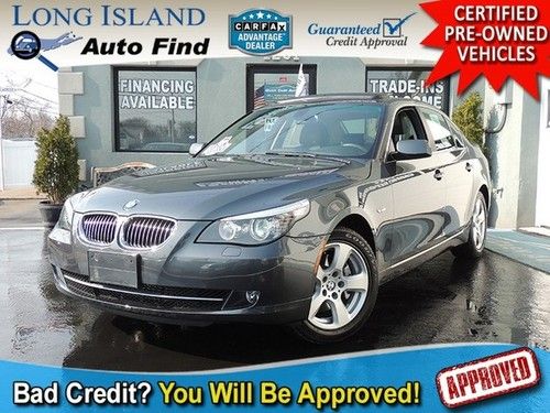 08 bmw 535xi leather sunroof fogs bmw i-drive dtc projectors spoiler low miles