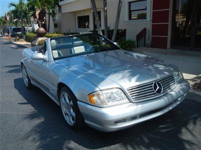 Clean carfax***flordia vehicle***great condition***2002***sl500***silver arrow**