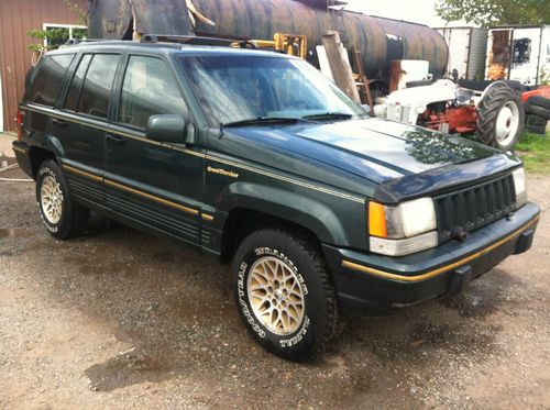 1993 jeep grand cherokee limited 5.2l no reserve