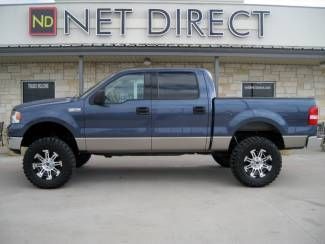 04 ford 4wd new lift, tires, rims leather 1 owner net direct auto sales texas