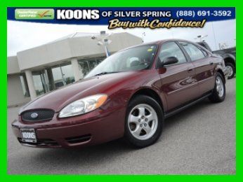 Rare low mileage taurus!!! one owner!! moonroof! super clean!! will not last!!