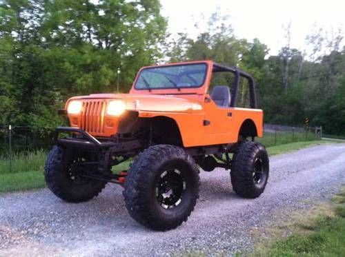 Lifted (monster) 1994 jeep wrangler