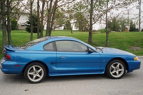 1998 ford mustang cobra svt coupe 2-door- in excellent condition- many upgrades!