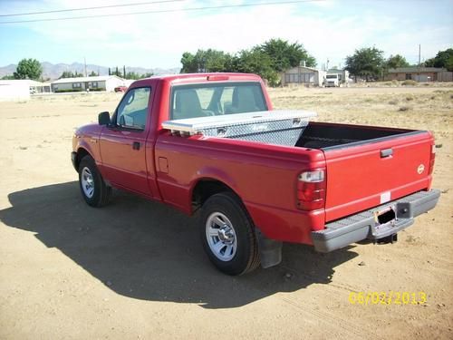 2003 ford ranger xl standard cab short bed truck - low miles
