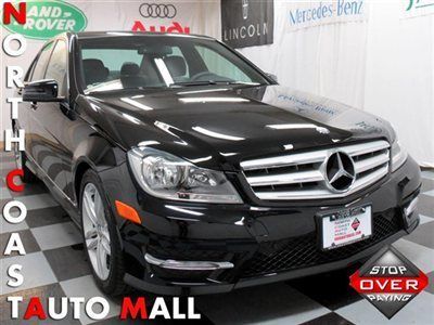 2013(13)c300 4 matic fact w-ty only 5k back up navi heat sts moon pwr sts sirius