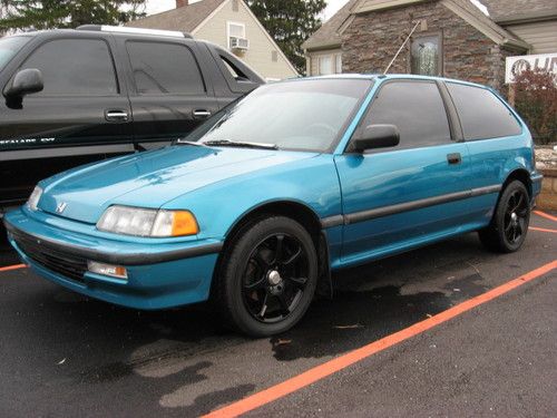 1991 Honda civic 4 door hatchback #1
