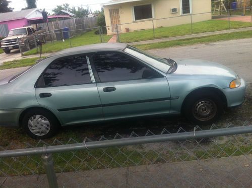 1992 honda civic dx sedan 4-door 1.5l