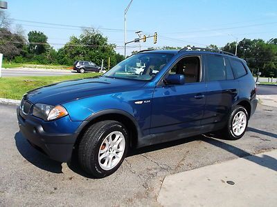 2004  bmw x3 awd leather memory seat pano roof cold weather pckg!!