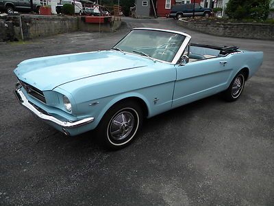 1965 mustang convertible, 289 v8, 100 pics, restored, low reserve, 1964, 1966