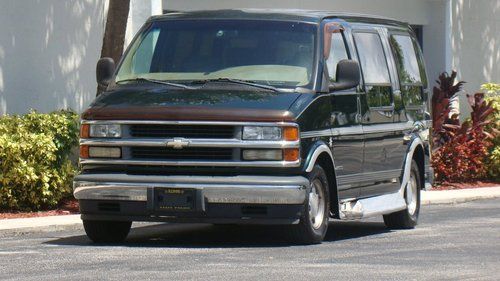 2002 chevrolet express van 1500 low top conversion by archer no reserve