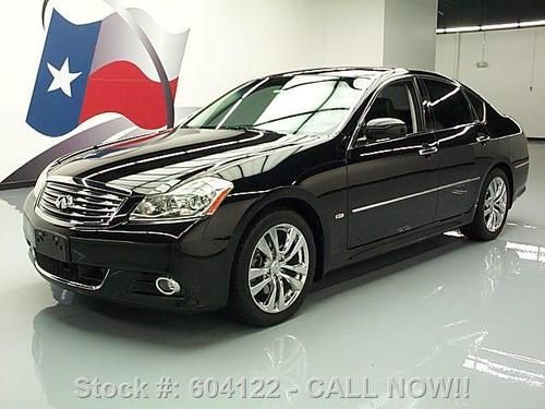 2008 infiniti m35 advanced tech sunroof nav vent seats! texas direct auto