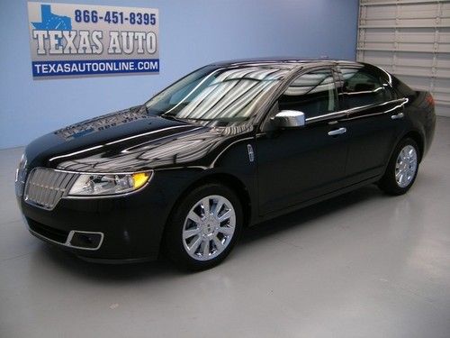 We finance!!!  2010 lincoln mkz heated/cooled leather roof nav 1 own texas auto