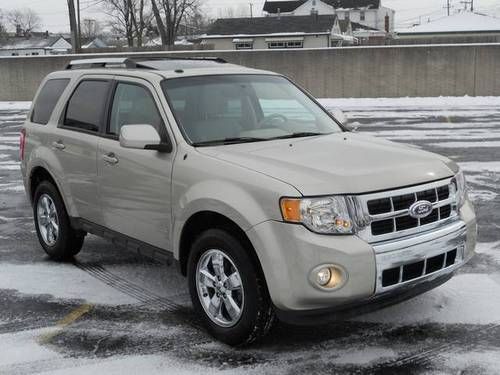 2011 ford escape limited 2.5l*htdleather*sync*ambietlight*sunroof*keyless entry*
