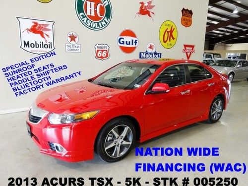 2013 tsx special edition,sunroof,htd lth,bluetooth,17in wheels,5k,we finance!!