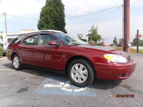2005 ford taurus wagon sel (all ford records) leather,sunroof like new 1 owner
