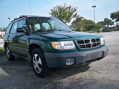 1999 subaru forester l,4x4 awd,automatic,clean,cold a/c cheap $99.00 no reserve