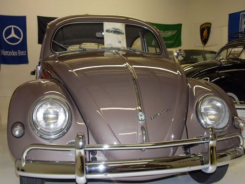 1955 vw beetle oval window show quality restoration