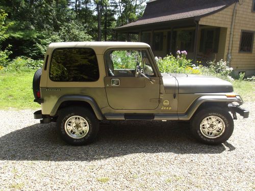 Find used 1990 Jeep Wrangler Sahara Sport Utility 2-Door 4 ... Find used 1990 Jeep Wrangler Sahara Sport Utility 2-Door 4 ...