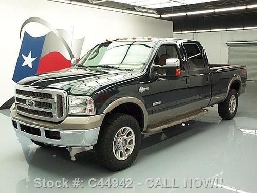 2005 ford f-250 king ranch crew fx4 4x4 leather 58k mi texas direct auto