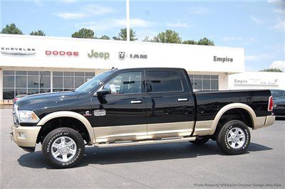 Save at empire dodge on this all-new crew cab longhorn cummins auto sunroof 4x4