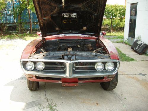 1968 pontiac firebird ho  400-335 horse . numbers matching