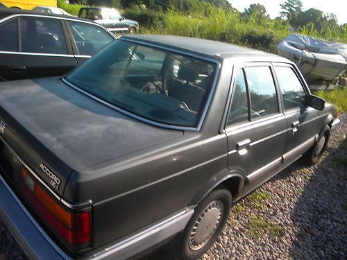 1985 honda accord se-i leather interior all options all working