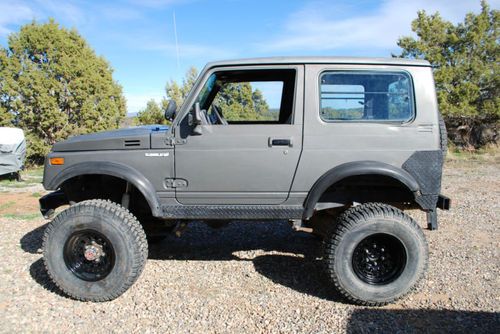 87' suzuki samurai tin top. toyota conversion.  22r.