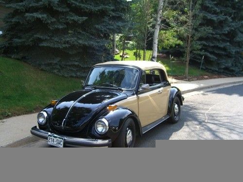Electric 1978 super beetle convertible