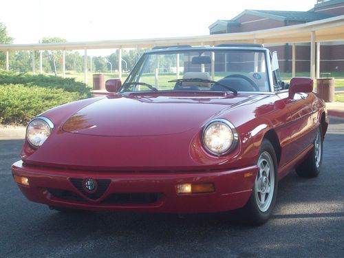 Excellent condition throughout series 4 alfa spider for sale by owner