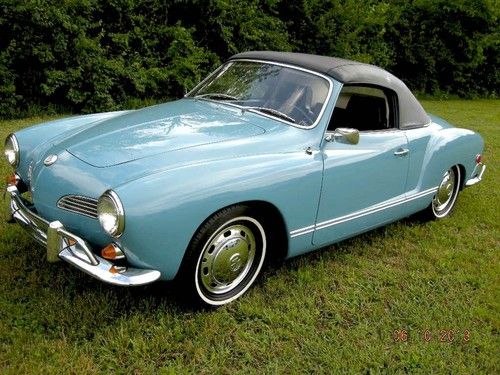 *moving/reduced* "1968" vw karmann ghia cabriolet